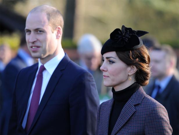 Prinz William steht jetzt zu seiner Glatze