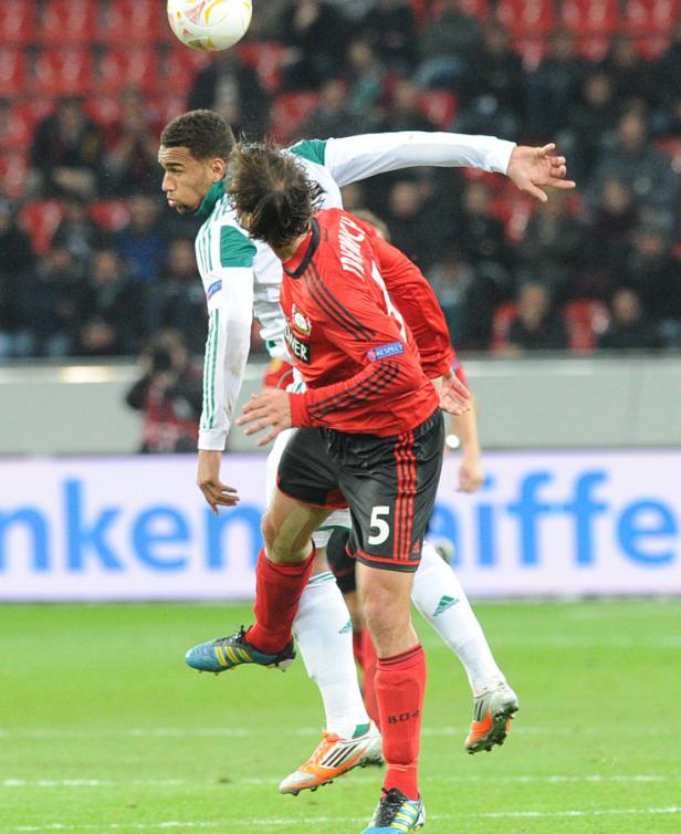 Rapid verliert in Leverkusen