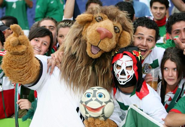 WM-Maskottchen: Vom Löwen zum Gürteltier