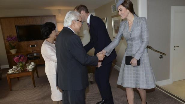 Britain's Prince William and his wife Catherine, D Skurille Geschenke: Feenstaub für die Royals