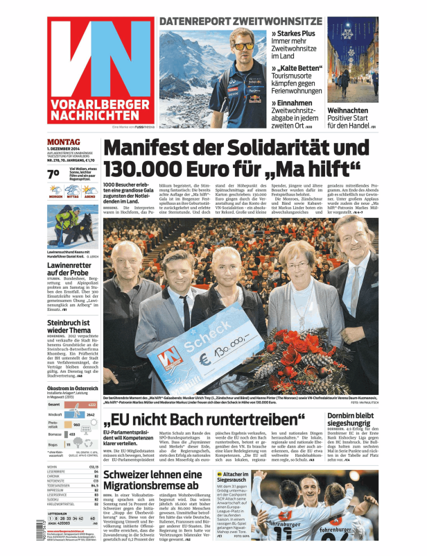 Titelseiten vom 01.12.2014