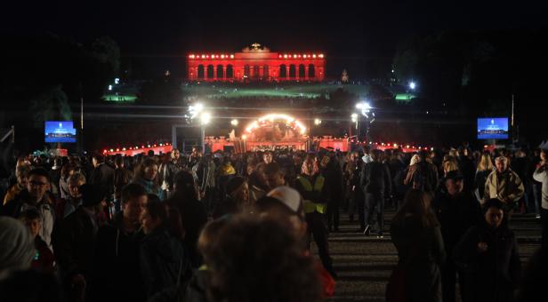 Trotz Kälte ein großes, bejubeltes Volksfest mit herrlicher Musik