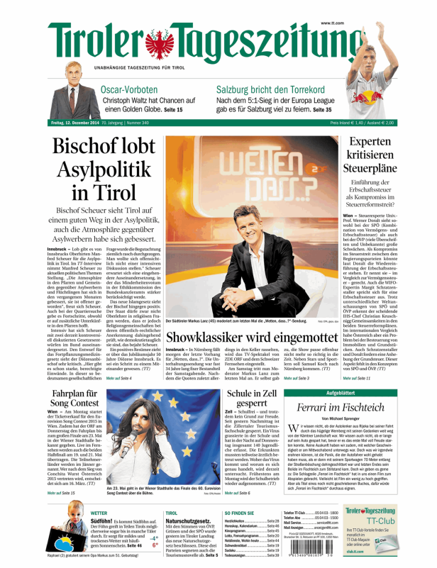 Markus Lanz moderiert die letzte Sendung von „Wetten, dass..?“.