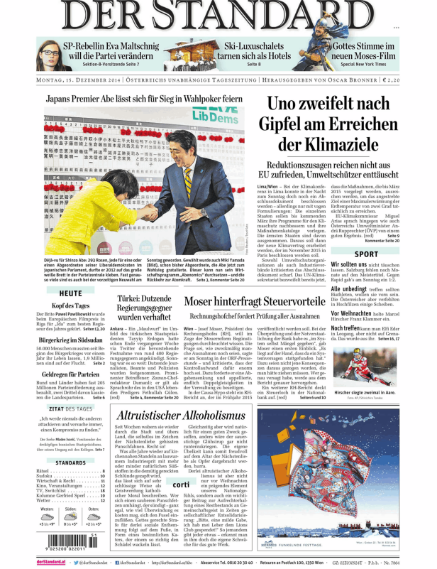 Japans Premier Shinzo Abe lässt sich für den Sieg bei den Wahlen feiern.
