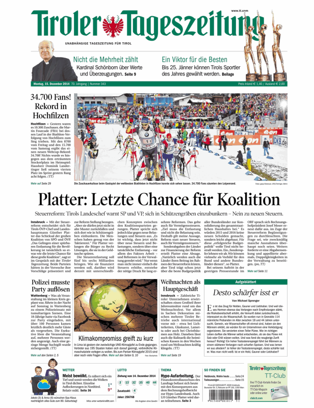 Eine Menschenmenge jubelt bei einem Biathlon-Wettbewerb in Hochfilzen.