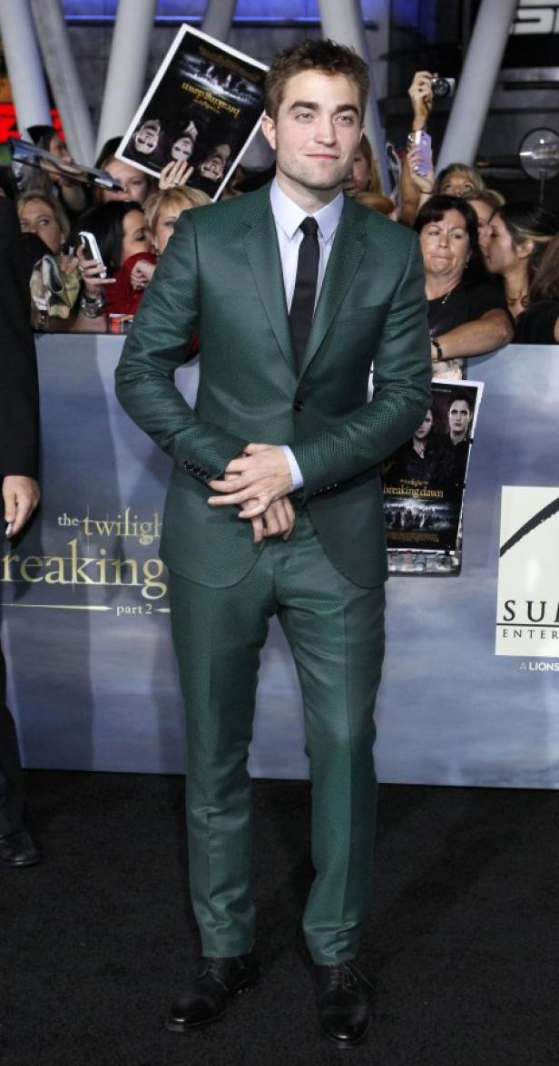 Robert Pattinson bei der Premiere von „Breaking Dawn – Bis zum Ende der Nacht, Teil 2“.