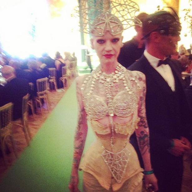 Backstage beim Life Ball-Dinner