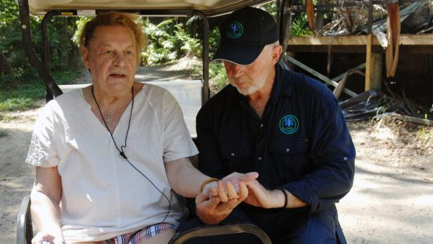 Ein Camp ohne Star: Helmut Berger muss Dschungelcamp verlassen