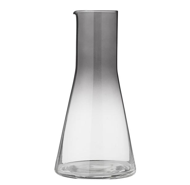 Zehn Designstücke aus Rauchglas