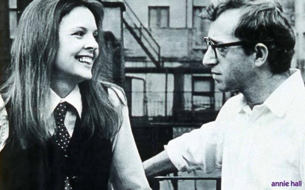 Diane Keaton und Woody Allen in einer Szene aus dem Film „Annie Hall“.