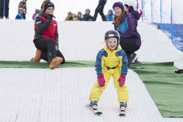 Schneeerlebniswelt in Aspern