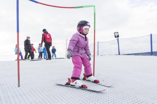 Schneeerlebniswelt in Aspern