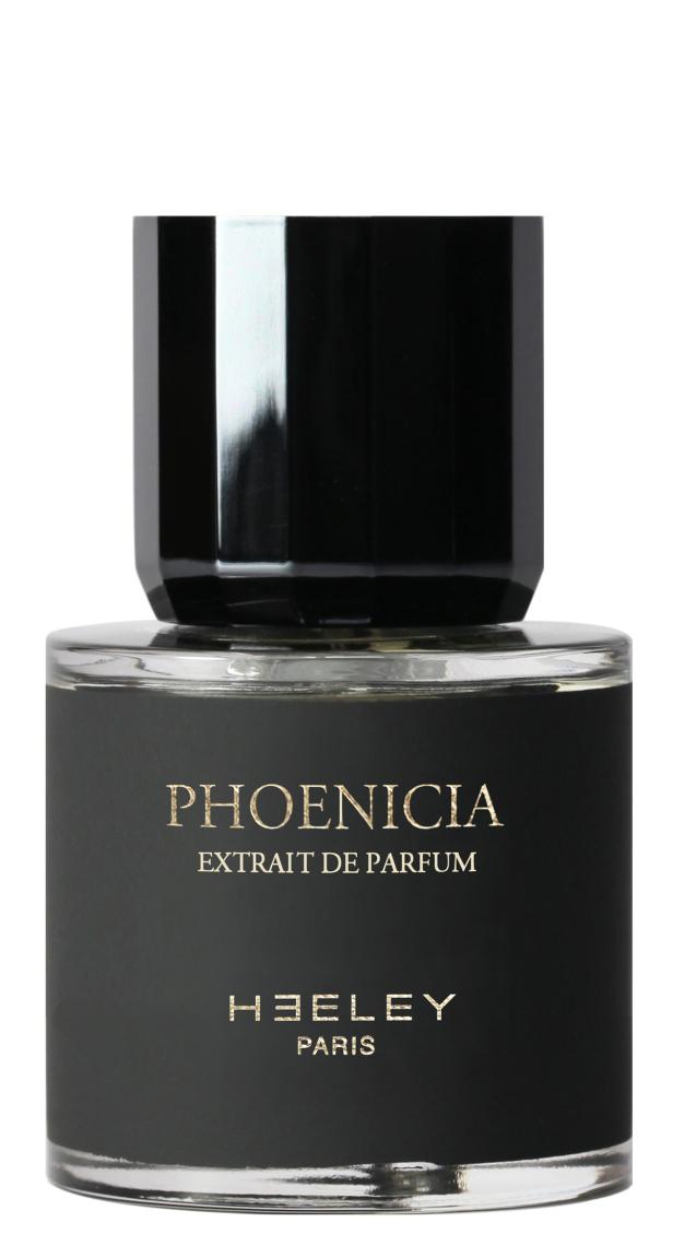 Ein Flakon des Parfüms „Phoenicia“ von Heeley Paris.