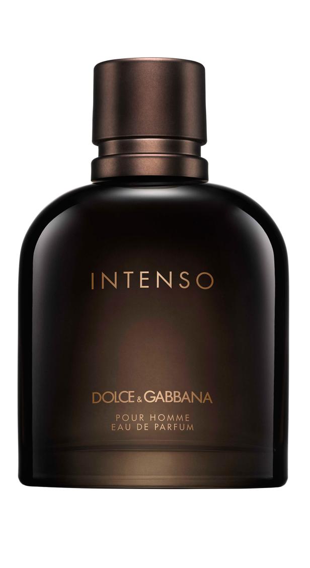 Eine Flasche „Intenso“ Eau de Parfum von Dolce & Gabbana.