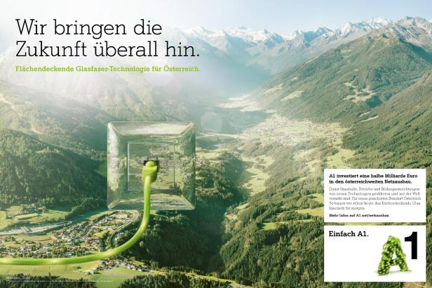 A1 Werbekampagne Februar 2015 Werbesujet DNS Agentur
