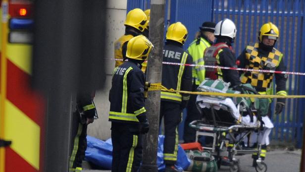Tote bei Helikopter-Absturz in London