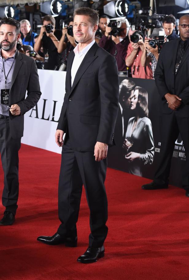 Brad Pitt mit Cotillard auf dem Red Carpet