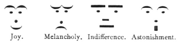 Kunterbunte Hieroglyphen