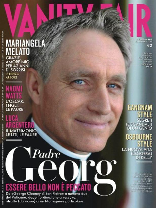 Papst-Sekretär auf "Vanity Fair"-Cover
