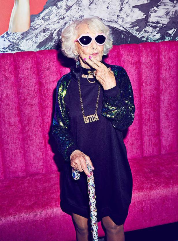 Diese 88-jährige wirbt für Teenie-Mode