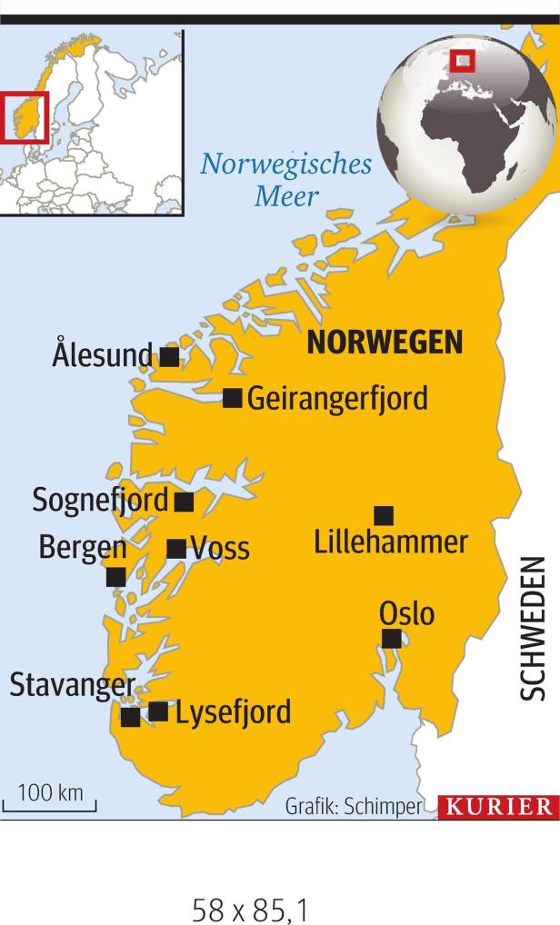 Ganz großes Naturkino in Südnorwegen