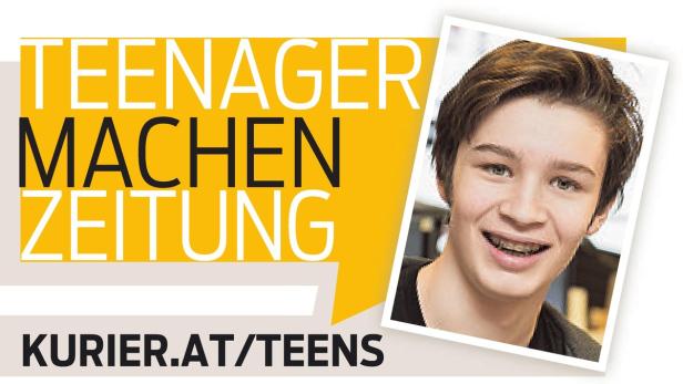 Maximilian Bauer, 14, ist Unterstufensprecher im Gymnasium Sachsenbrunn, NÖ.