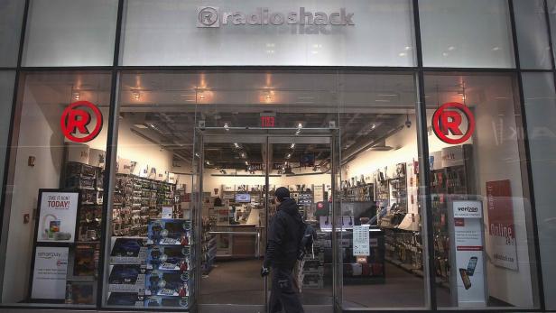 A RadioShack store is pictured in the Manhattan bo