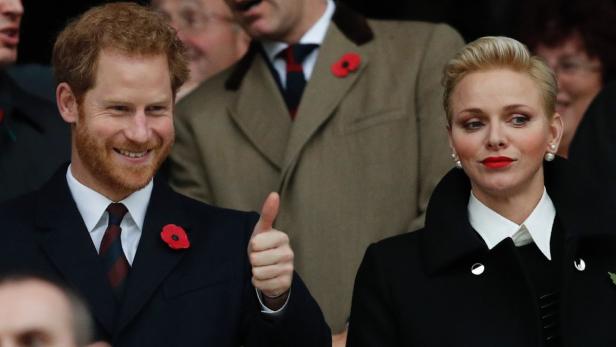 Fesches Paar: Das Date von Prinz Harry & Charlene