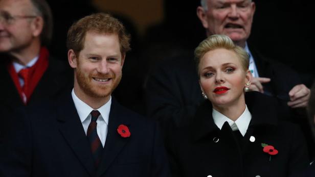 Fesches Paar: Das Date von Prinz Harry & Charlene