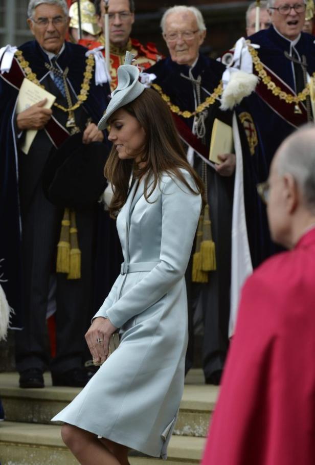 Kate: Glamouröser Auftritt mit dem Schwiegervater