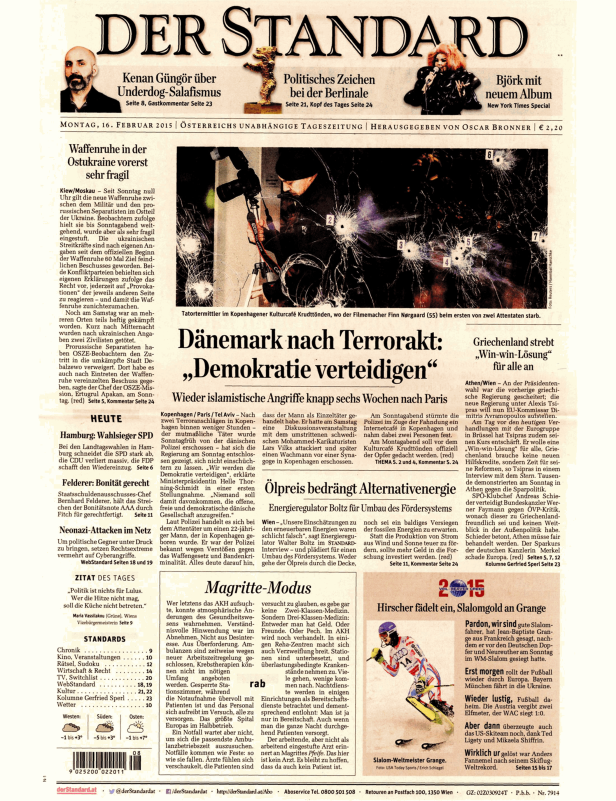 Ein Tatortermittler untersucht das Kopenhagener Kulturcafé Krudttönden nach einem Terroranschlag.