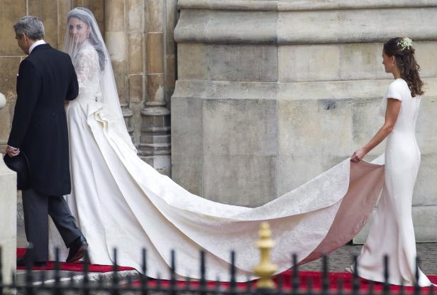 Designt er Pippa Middletons Hochzeitskleid?