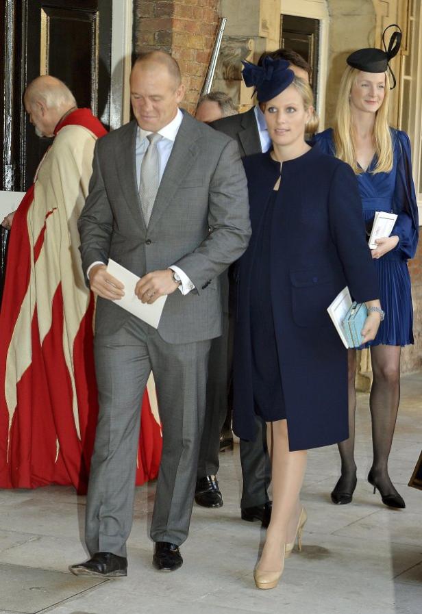 Zara Tindall und Mike Tindall bei einer Veranstaltung.