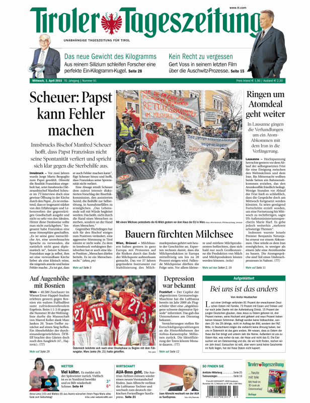 Bauern protestieren mit einem Milchsee vor dem Haus der EU gegen die Milchquote.