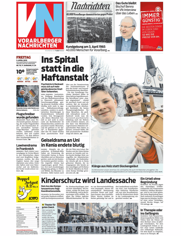 Ministranten ersetzen das Glockengeläut durch Holzratschen am Samstagabend vor Ostern.