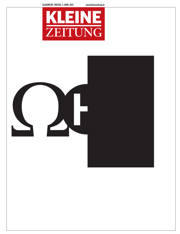 Eine Illustration mit dem Logo der „Kleinen Zeitung“ und abstrakten grafischen Elementen.