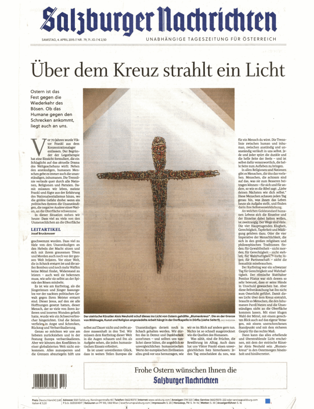 Titelseiten vom 04.04.2015