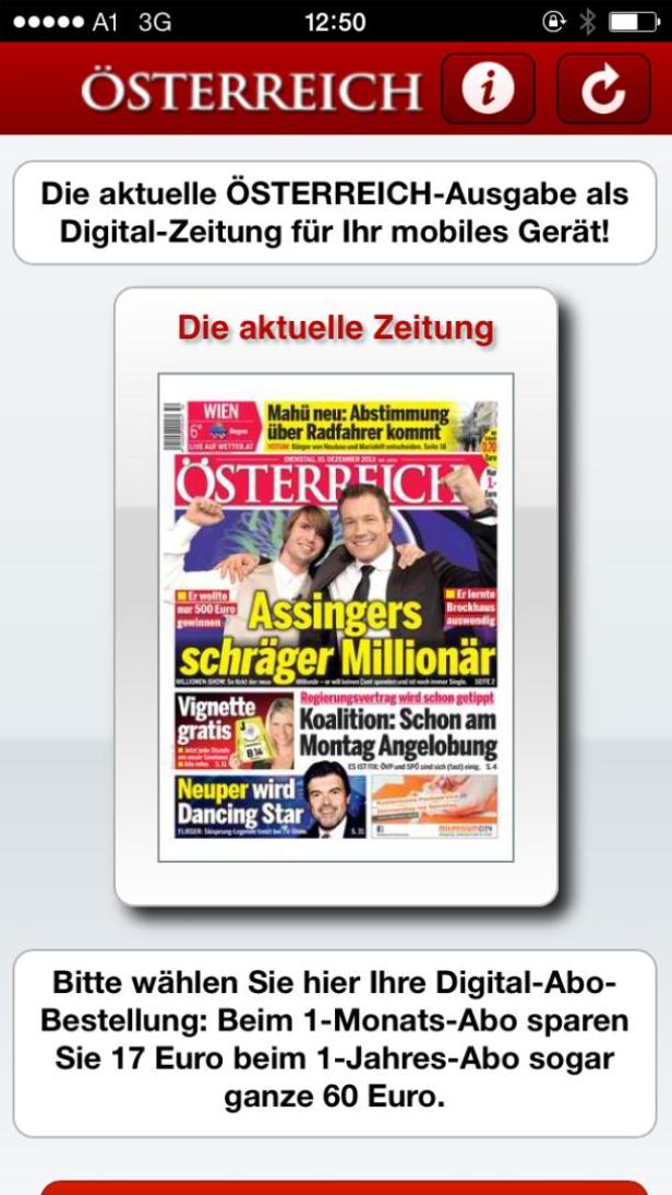 Mediengruppe Österreich entwickelt mobile Medien weiter