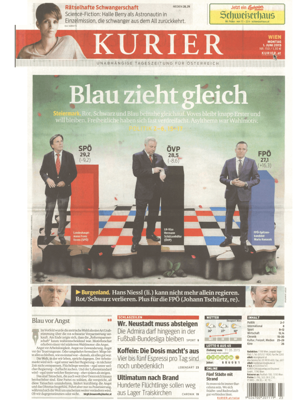 Titelseiten vom 01.06.2015