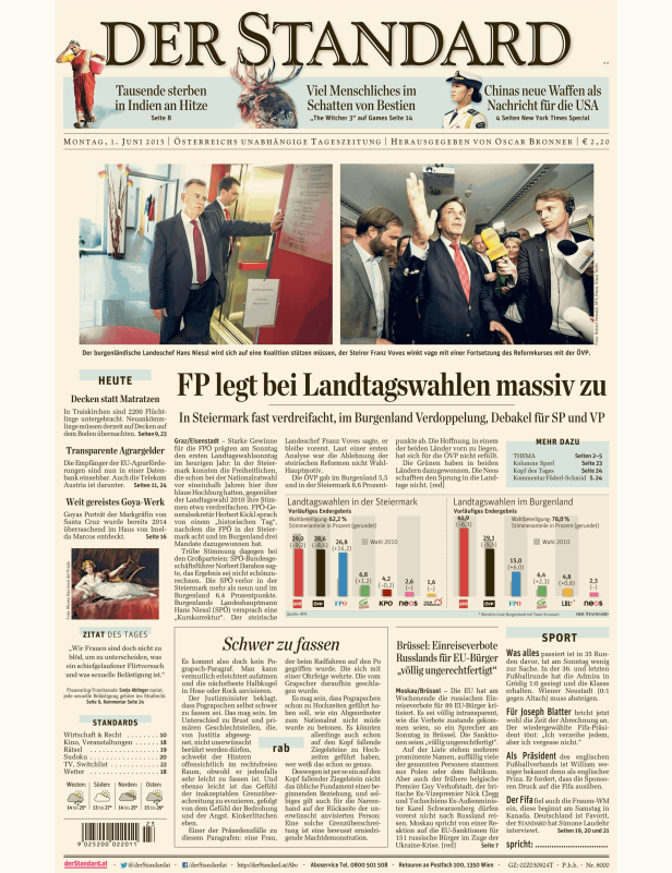Titelseiten vom 01.06.2015