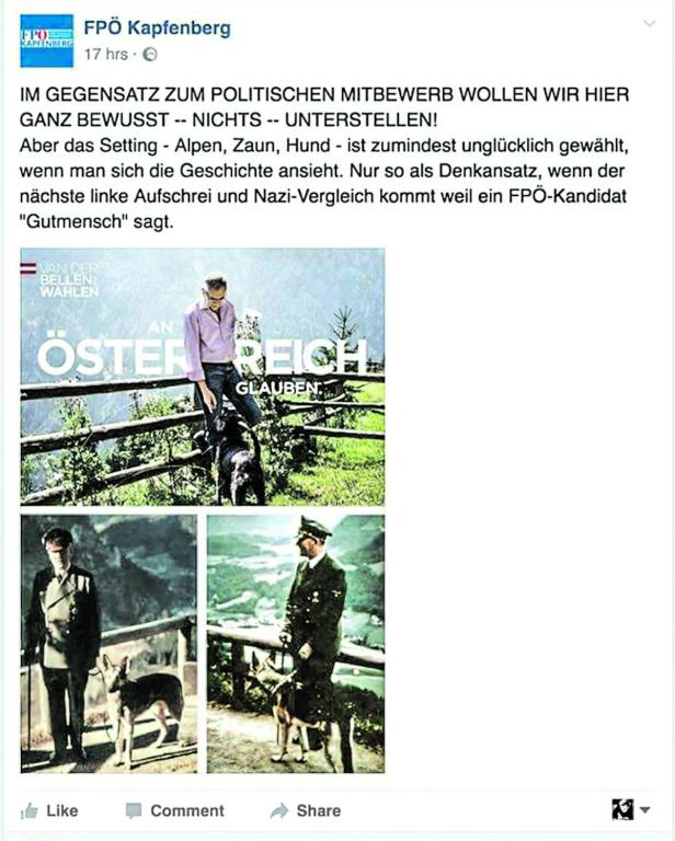 FPÖ bringt Van der Bellen mit Nazis in Verbindung: "Wie tief wird es noch?"