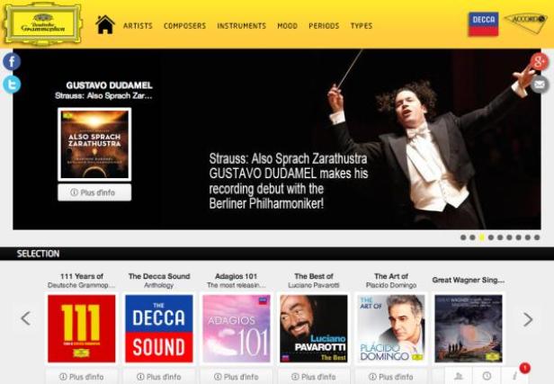 Gustavo Dudamel dirigiert das Orchester bei seiner Aufnahme von „Also sprach Zarathustra“.