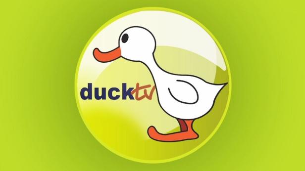 DuckTV - Key Visual, Logo Telekom Austria verbreitet Ducktv