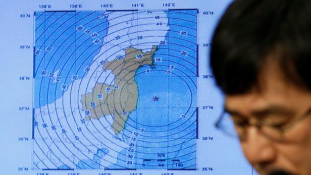 Japan: Schwacher Tsunami in Fukushima nach Erdbeben