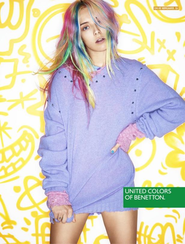 Benettons farbenfroher Vibe