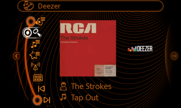 Das Album „Comedown Machine“ von The Strokes auf der Musik-Streaming-Plattform Deezer.