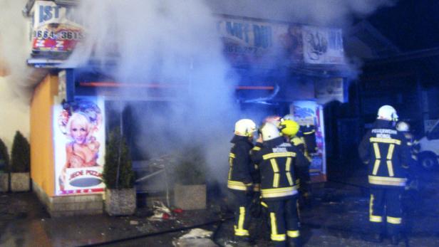 Brandanschlag auf Pizzeria forderte zwei Verletzte