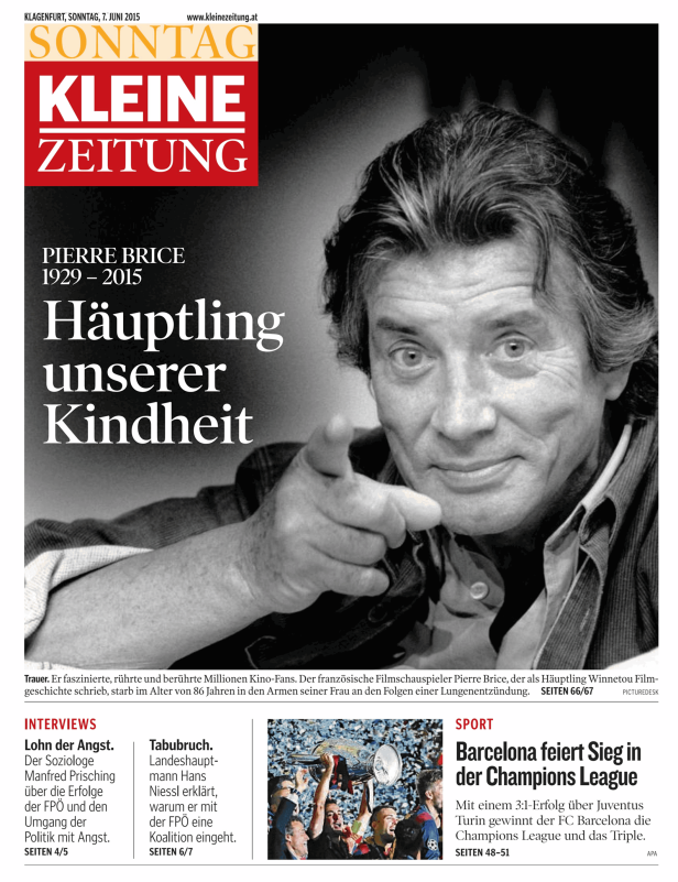 Titelseiten vom 07.06.2015