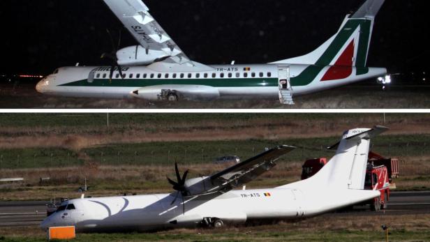 Alitalia lackiert Unglücksflugzeug um