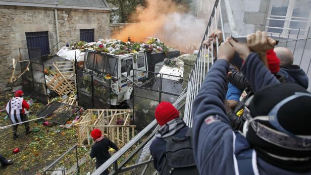 Die Bretagne setzt Hollande unter Druck